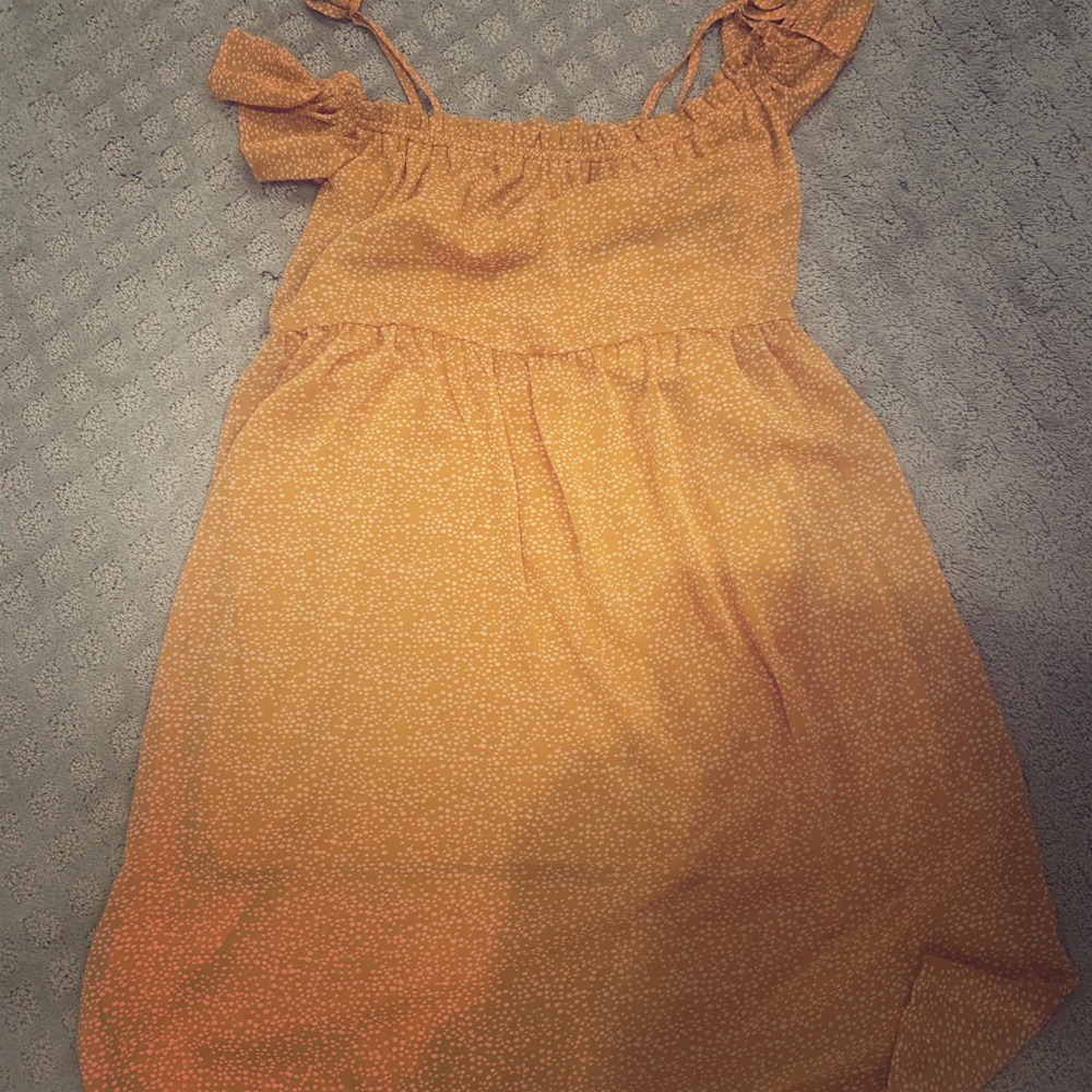 Off the shoulder dress